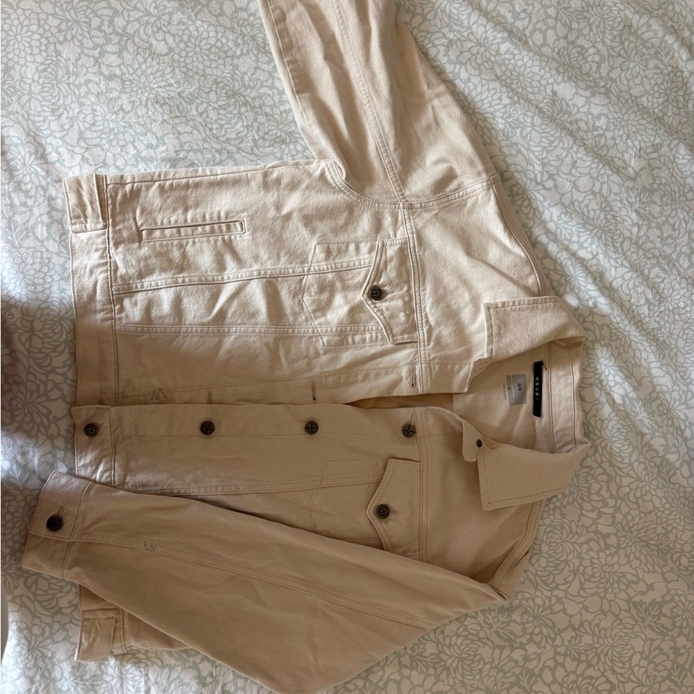 Ksubi Light Tan Denim Jacket